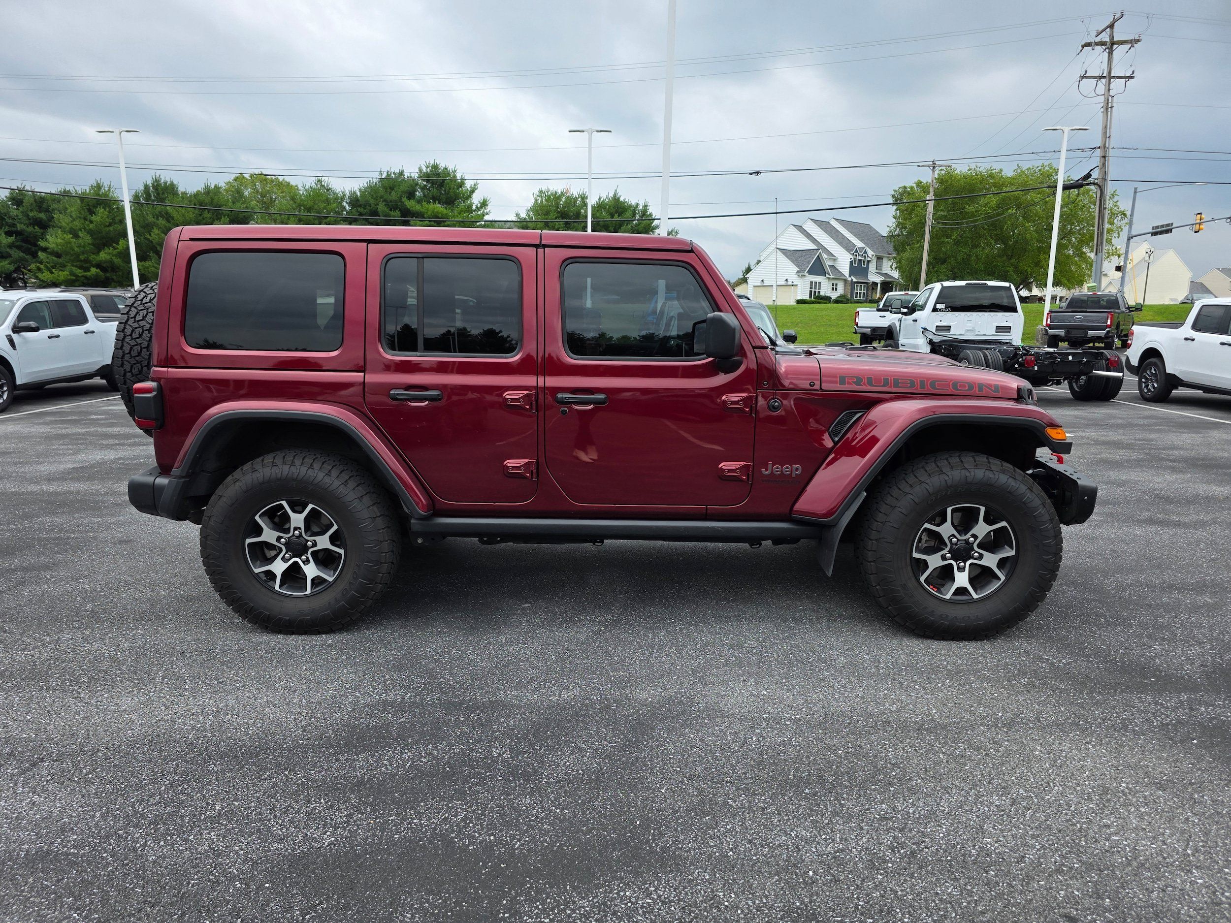 Used 2021 Jeep Wrangler Unlimited Rubicon AWD/4WD image 4