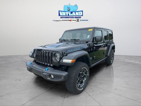 Certified 2023 Jeep Wrangler Unlimited Rubicon 4xe w/ Cold Weather Group AWD/4WD image 1