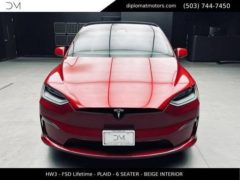Used 2022 Tesla Model X Plaid AWD/4WD image 11