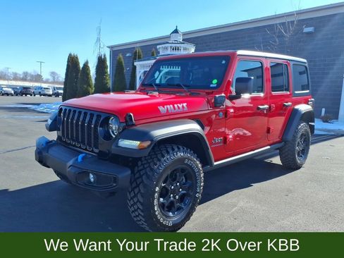 Used 2023 Jeep Wrangler Unlimited w/ 8.4" Radio Group image 2