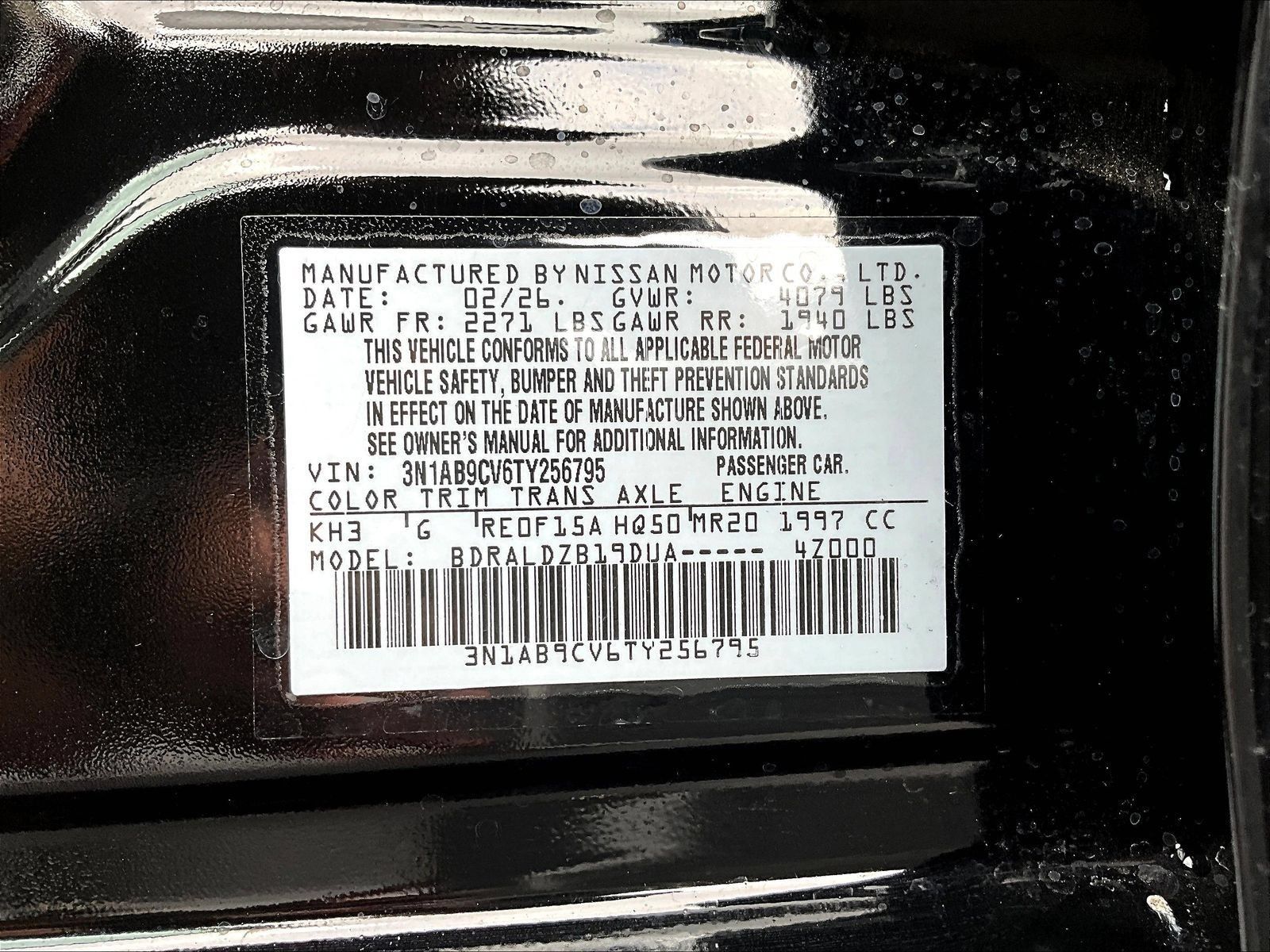 Certified 2026 Nissan Sentra SV w/ Floor Mat Package FWD image 22