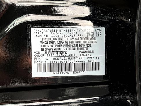 Certified 2026 Nissan Sentra SV w/ Floor Mat Package FWD image 22
