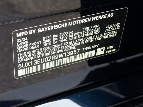Used 2024 BMW X5 sDrive40i w/ M Sport Package RWD image 44