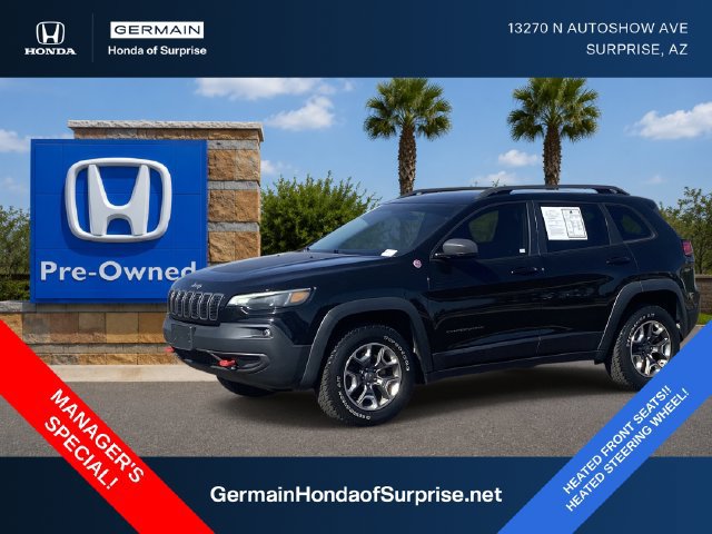 Used 2019 Jeep Cherokee Trailhawk w/ Cold Weather Group AWD/4WD image 1