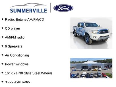 Used 2015 Toyota Tacoma PreRunner w/ SR5 Package
