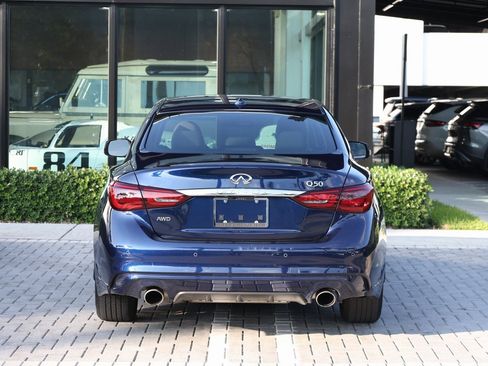 Certified 2022 INFINITI Q50 Luxe w/ Cargo Package image 6