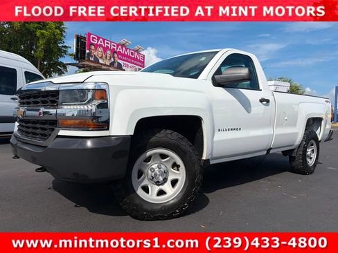 Used 2018 Chevrolet Silverado 1500 W/T w/ WT Fleet Convenience Package AWD/4WD image 1