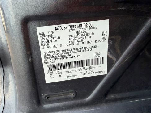Used 2015 Ford F150 Lariat AWD/4WD image 35