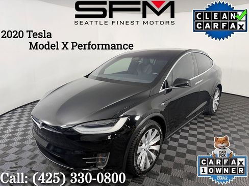 Used 2020 Tesla Model X Performance AWD/4WD image 1