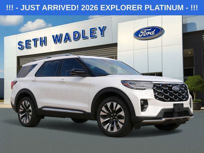 New 2026 Ford Explorer Platinum w/ LUX Leather Package