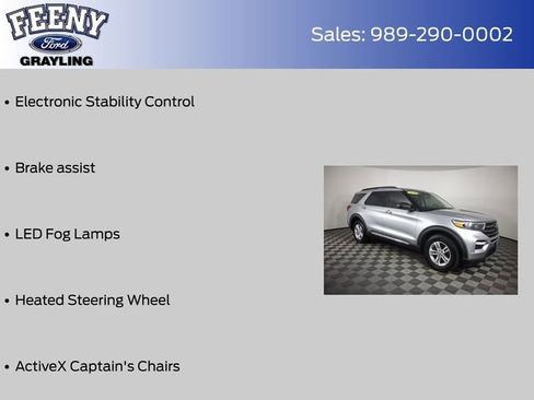 Certified 2020 Ford Explorer XLT w/ Equipment Group 202A AWD/4WD image 12