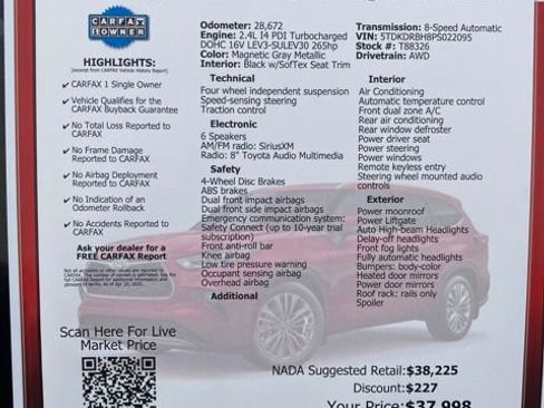 Used 2023 Toyota Highlander XLE image 49