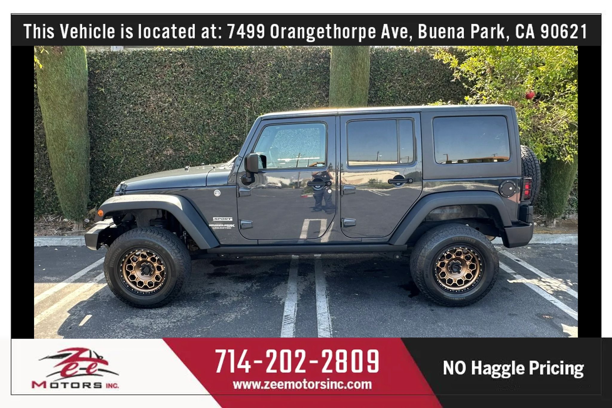 Used 2018 Jeep Wrangler Unlimited Sport S AWD/4WD image 10