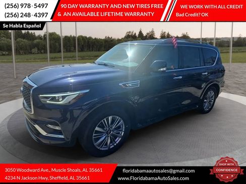 Used 2019 INFINITI QX80 Luxe w/ All-Season Package image 2