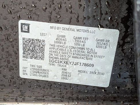 Used 2018 Chevrolet Silverado 2500 High Country w/ Duramax Plus Package image 24