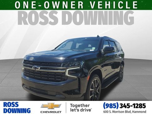 Used 2022 Chevrolet Tahoe RST w/ Luxury Package RWD image 1
