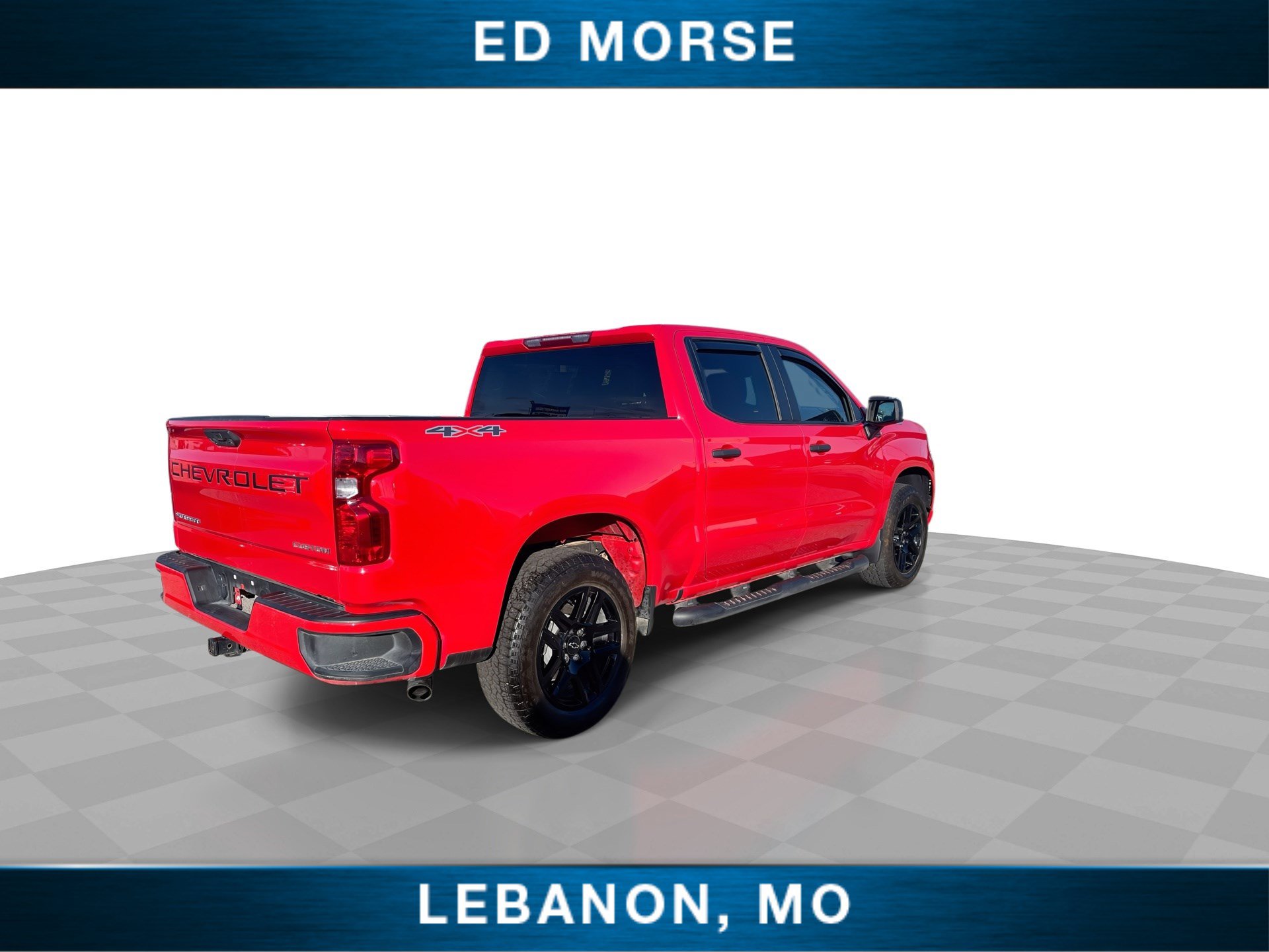 Certified 2025 Chevrolet Silverado 1500 Custom w/ Turbomax Blackout Package AWD/4WD image 8