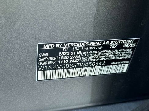 New 2026 Mercedes-Benz GLB 35 AMG GLB 35 AMG 4D Sport Utility 4M image 29