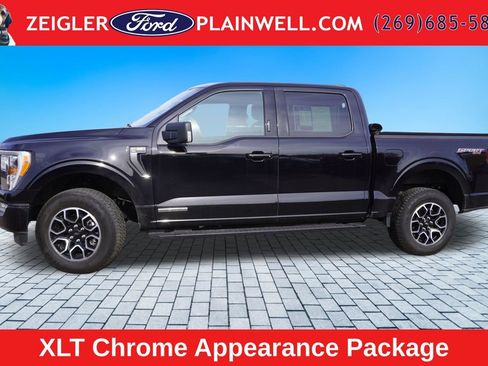 Used 2023 Ford F150 XLT w/ Equipment Group 302A High AWD/4WD image 3