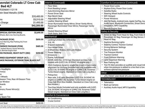 Used 2022 Chevrolet Colorado LT w/ Redline Special Edition AWD/4WD image 11