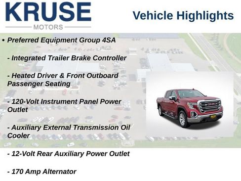 Used 2020 GMC Sierra 1500 SLT w/ SLT Premium Plus Package AWD/4WD image 26