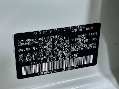 Used 2024 Subaru Crosstrek 2.0i Premium image 12