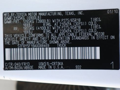 Used 2010 Toyota Tundra 2WD Double Cab image 53