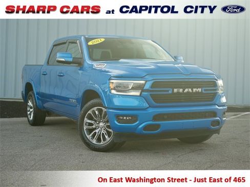 Used 2021 RAM 1500 Laramie w/ Sport Appearance Package image 1