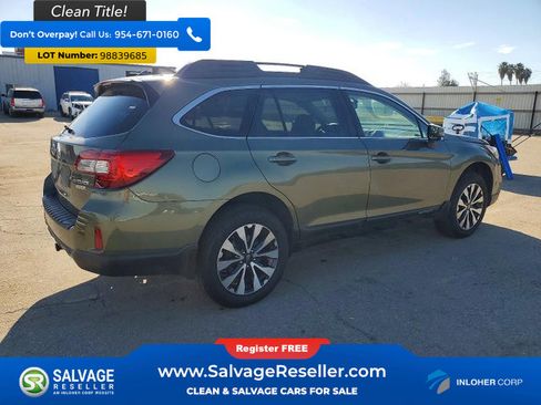 Used 2017 Subaru Outback 2.5i Limited w/ Popular Package #5 AWD/4WD image 4