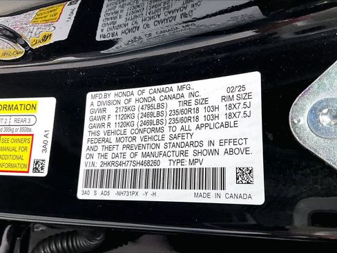 Certified 2025 Honda CR-V EX-L image 37