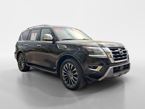 Certified 2024 Nissan Armada Platinum w/ Captain's Chairs Package AWD/4WD image 8