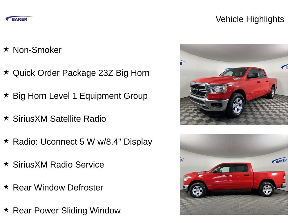 Used 2024 RAM 1500 Big Horn AWD/4WD image 4