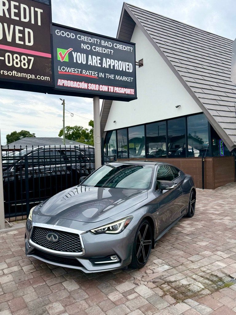 Used 2020 INFINITI Q60 3.0t Luxe RWD image 22