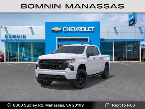 New 2026 Chevrolet Silverado 1500 Custom w/ Turbomax Blackout Package image 8