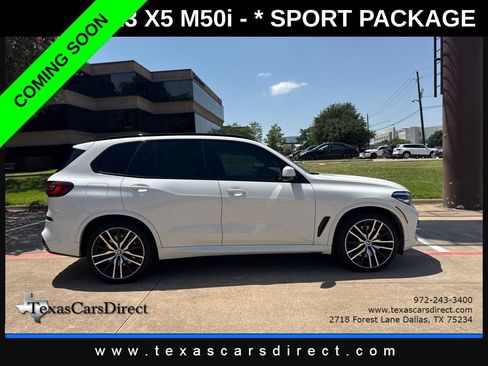 Used 2023 BMW X5 M50i w/ Climate Comfort Package AWD/4WD image 5