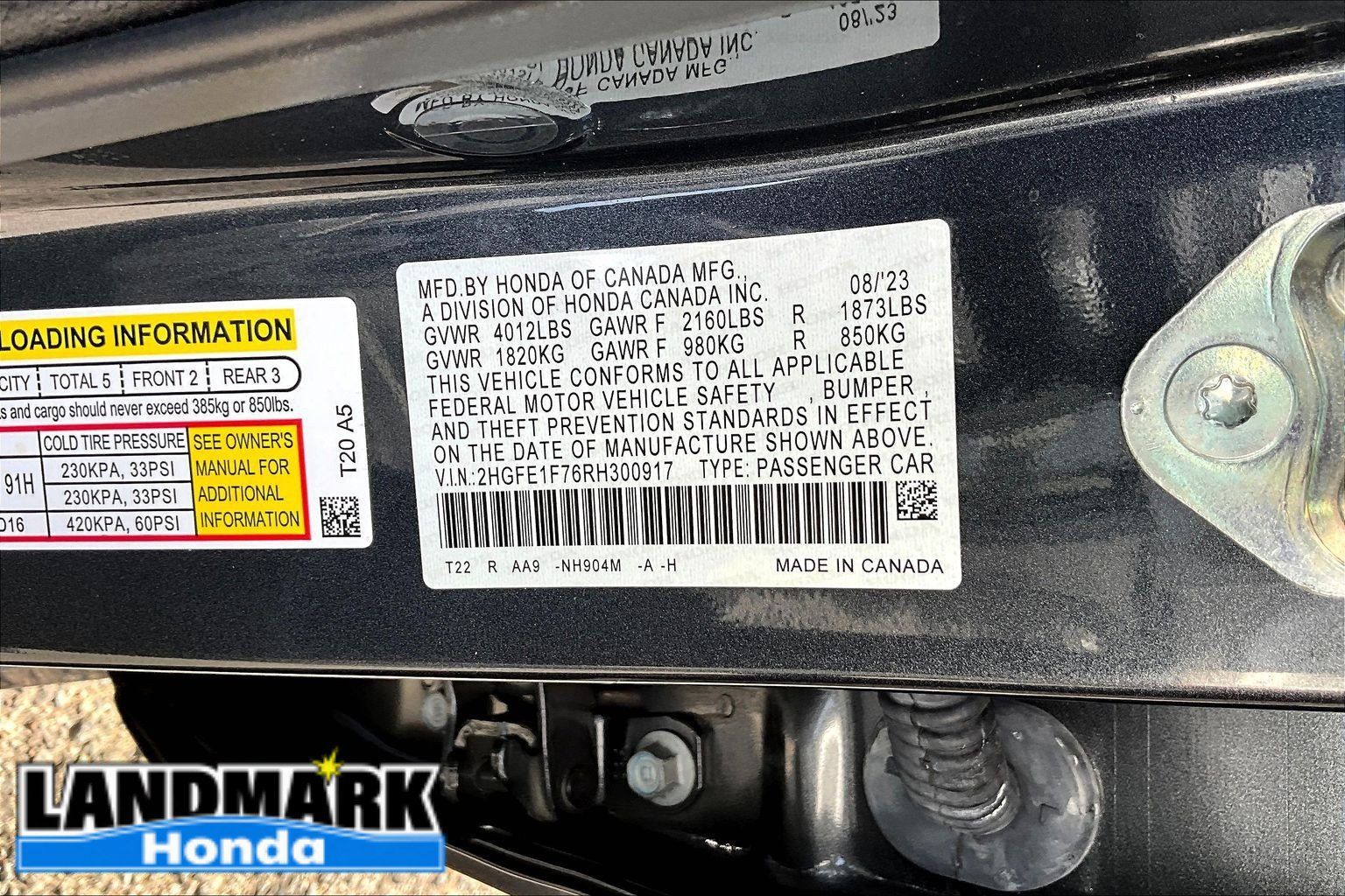 Used 2024 Honda Civic EX image 34