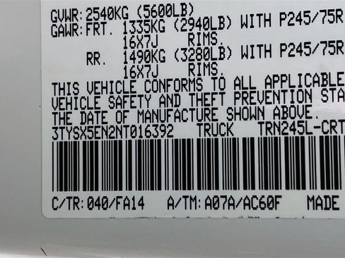 Certified 2022 Toyota Tacoma SR AWD/4WD image 28