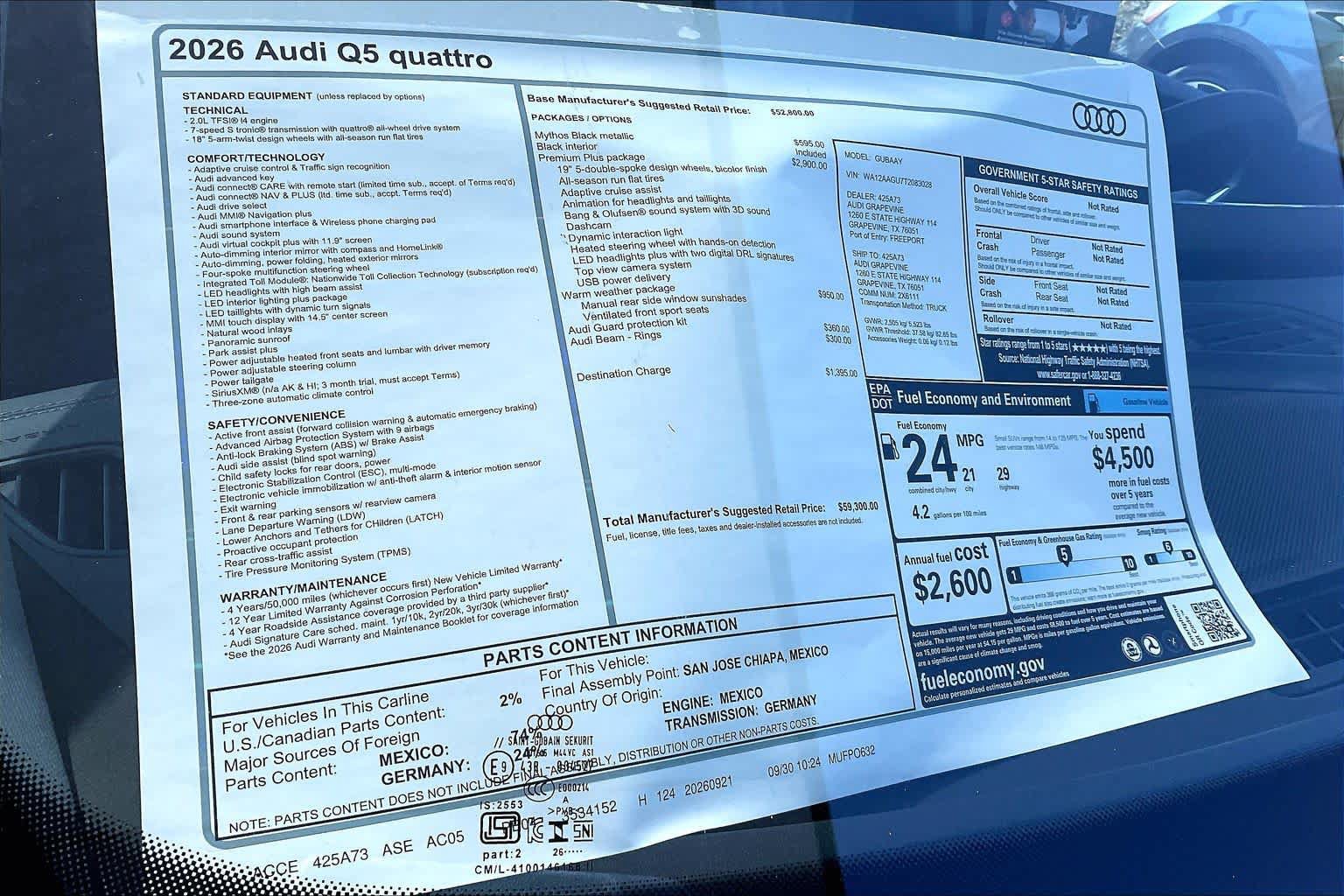 New 2026 Audi Q5 Premium Plus AWD/4WD image 19
