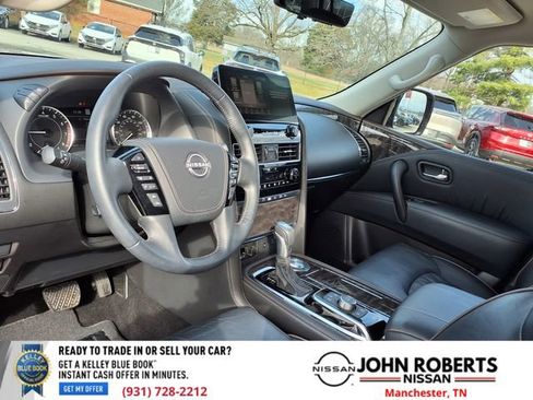 Certified 2024 Nissan Armada Platinum w/ Captain's Chairs Package image 5