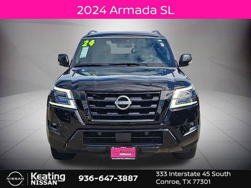 Certified 2024 Nissan Armada SL w/ Midnight Edition Package AWD/4WD image 2