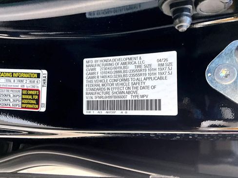 New 2026 Honda Odyssey Elite image 19