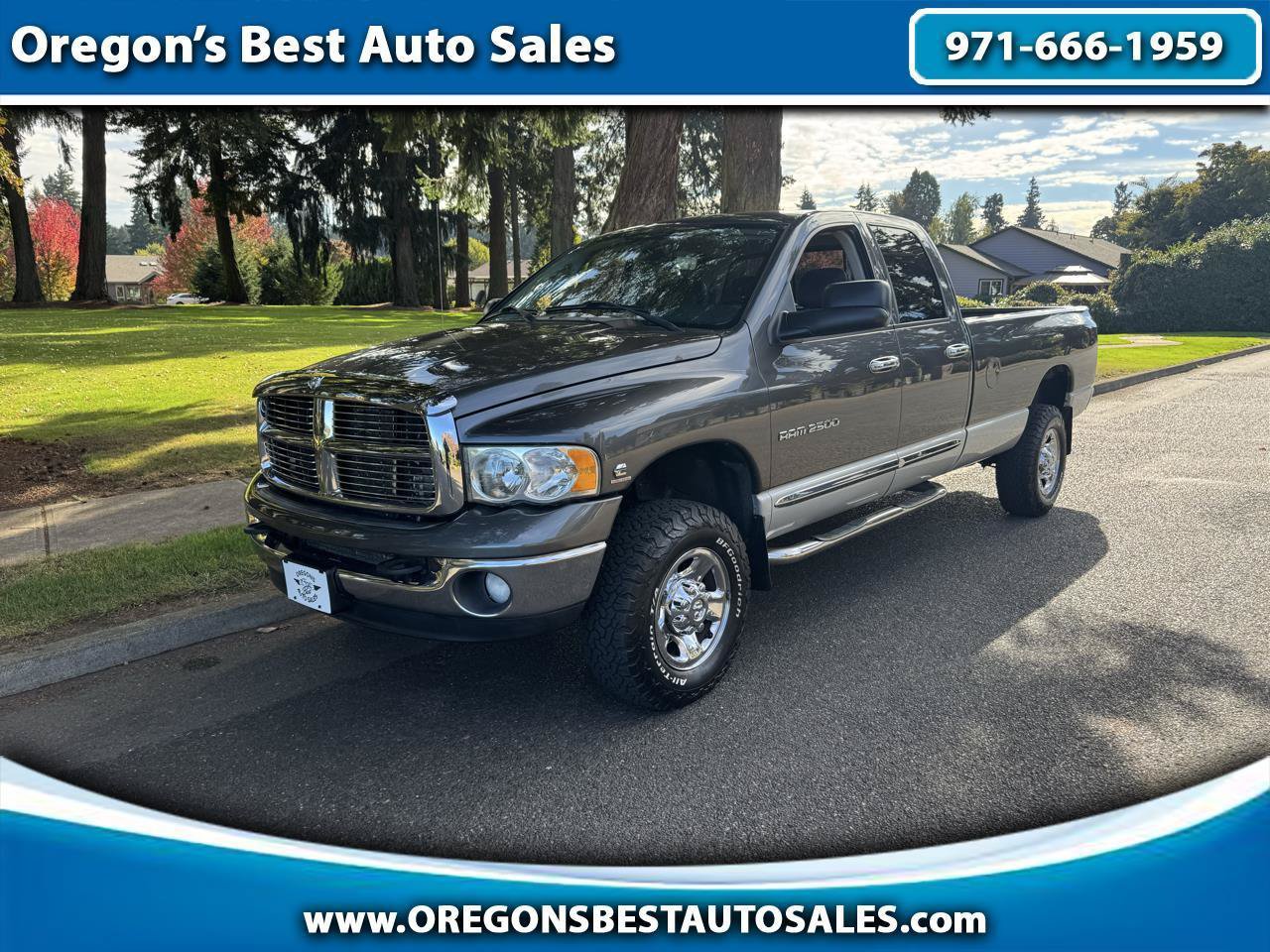 Used 2004 Dodge Ram 2500 Truck SLT w/ Trailer Tow Group AWD/4WD image 1