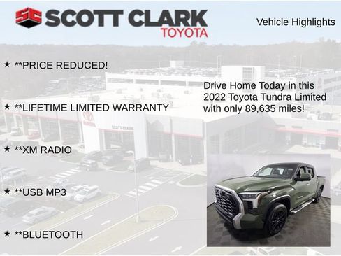 Used 2022 Toyota Tundra Limited w/ TRD Off-Road Package AWD/4WD image 13