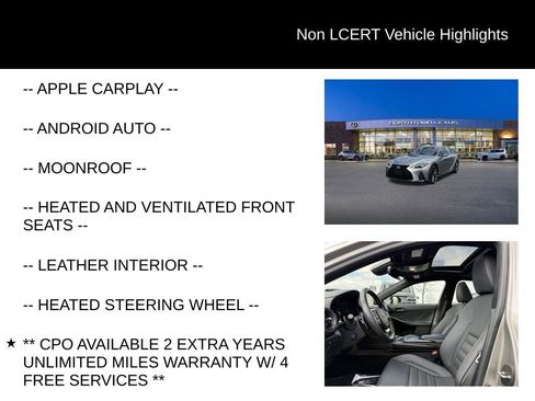 Used 2023 Lexus IS 350 F Sport w/ Memory Package AWD/4WD image 28