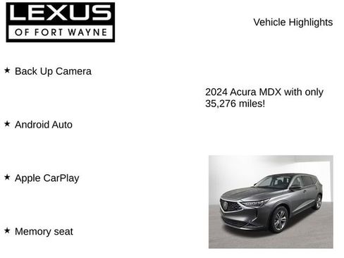 Used 2024 Acura MDX SH-AWD image 7