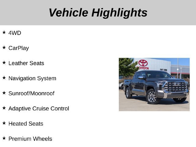 Used 2025 Toyota Tundra 1794 Edition AWD/4WD image 5