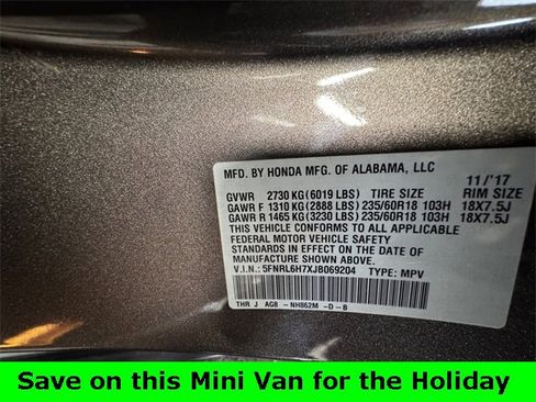 Used 2018 Honda Odyssey EX-L image 26