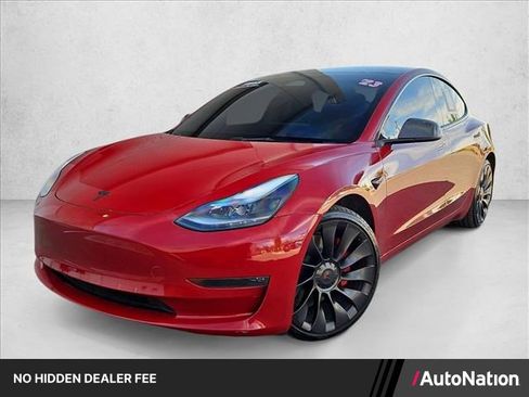 Used 2023 Tesla Model 3 Performance AWD/4WD image 1