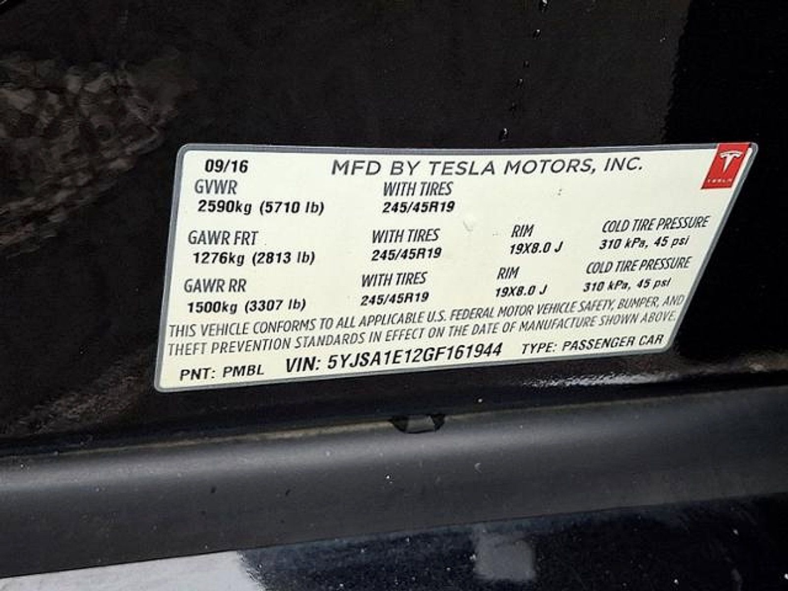 Used 2016 Tesla Model S RWD image 30