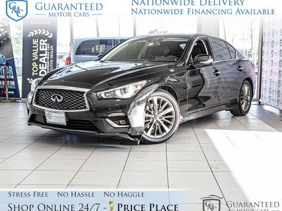 Used 2022 INFINITI Q50 Luxe w/ Cargo Package